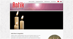 Desktop Screenshot of antikmum.com